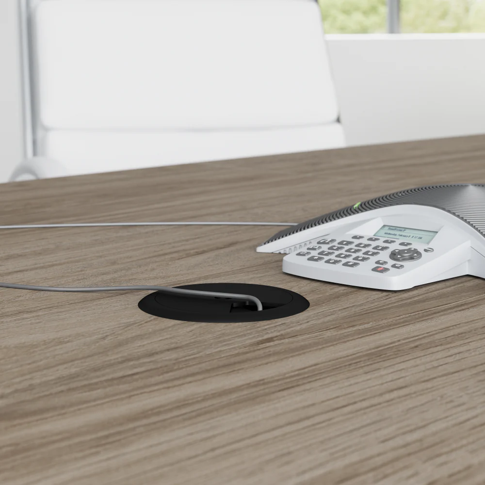 120-inch Office Conference Table with Wood Base - Image 4