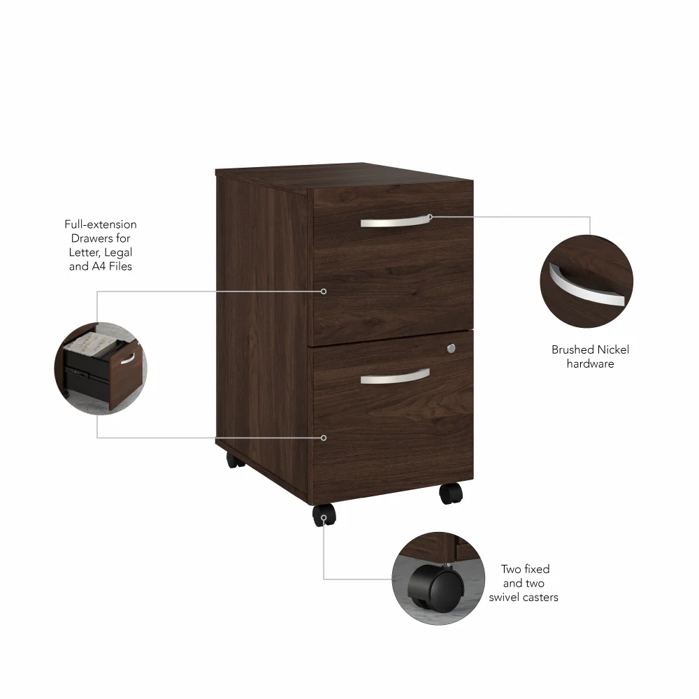 Studio C 2 Drawer Mobile File Cabinet - Image 22