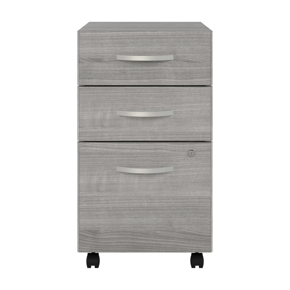 Studio A 3 Drawer Mobile File Cabinet - Assembled - Image 11