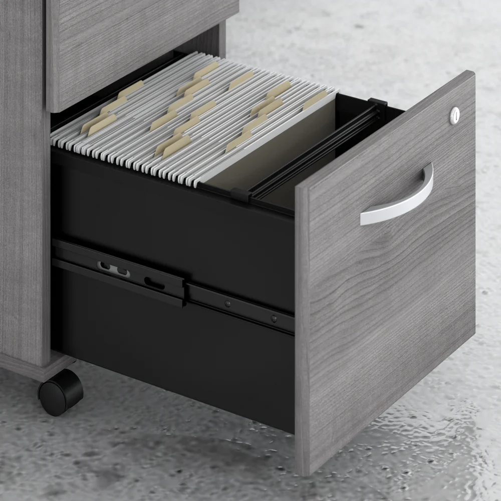 Studio A 3 Drawer Mobile File Cabinet - Assembled - Image 13