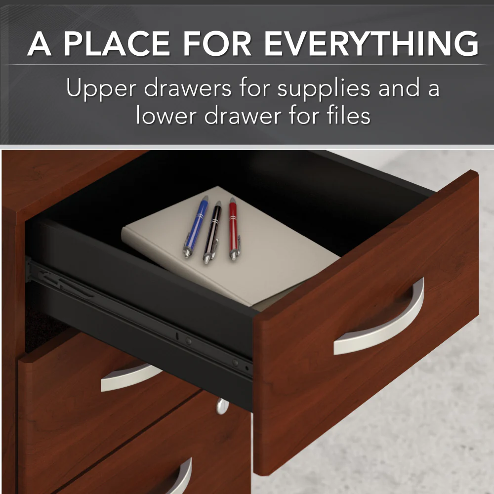 Studio C 3 Drawer Mobile File Cabinet - Image 5