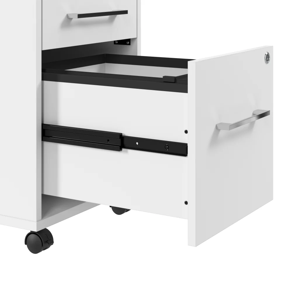 Hustle 3 Drawer Mobile File Cabinet - Image 6