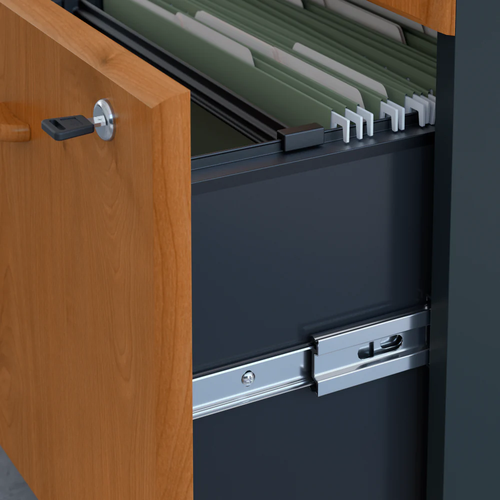Series A 3 Drawer Mobile File Cabinet - Image 13
