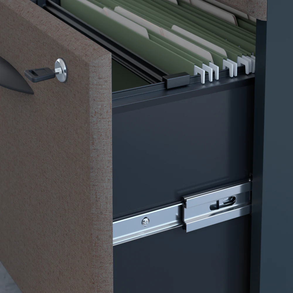 Series A 3 Drawer Mobile File Cabinet - Image 21
