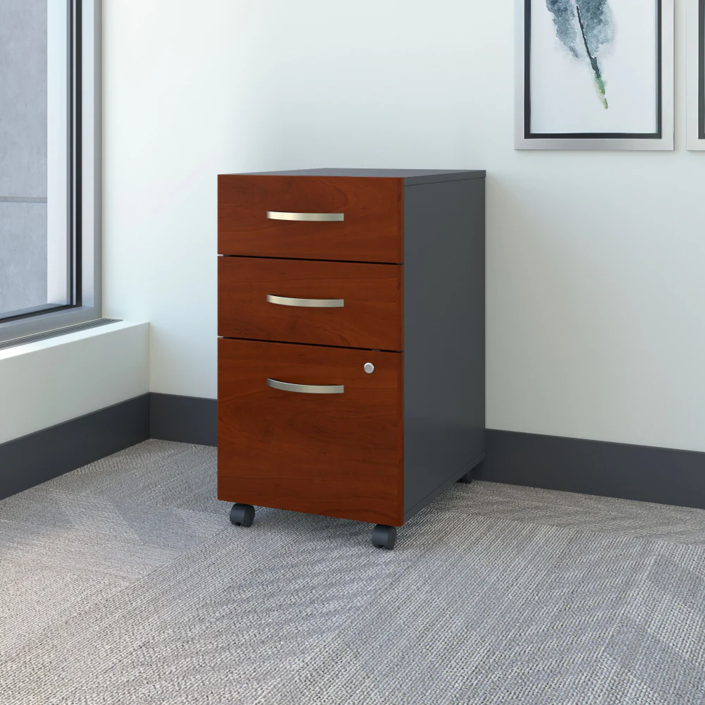 Series C 3 Drawer Mobile File Cabinet - Assembled - Image 16