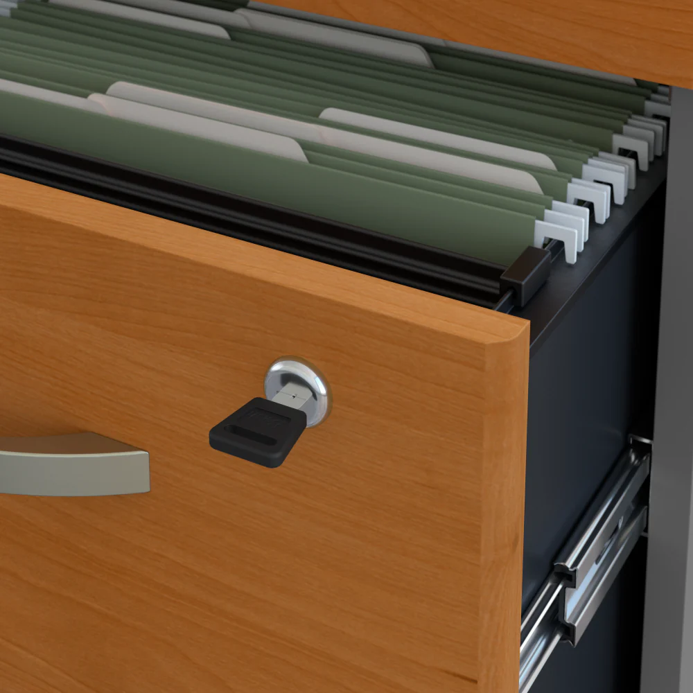 Series C 3 Drawer Mobile File Cabinet - Assembled - Image 7