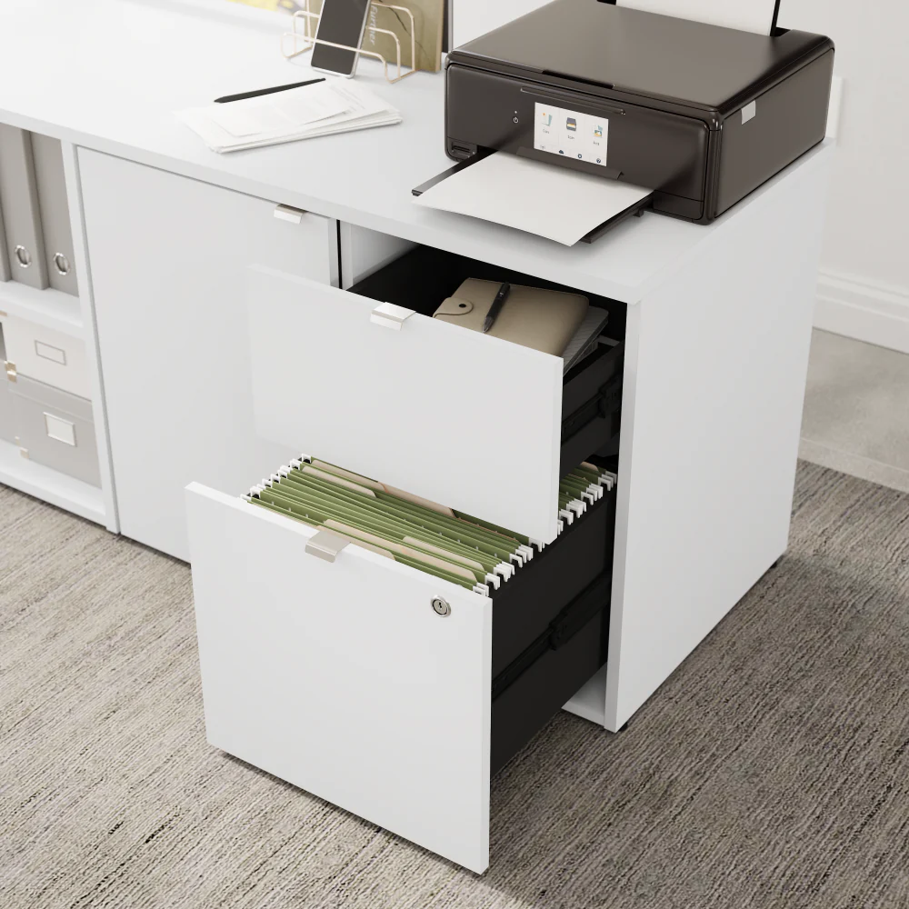 Stratus 30W Office Storage Cabinet with Drawers - Image 10