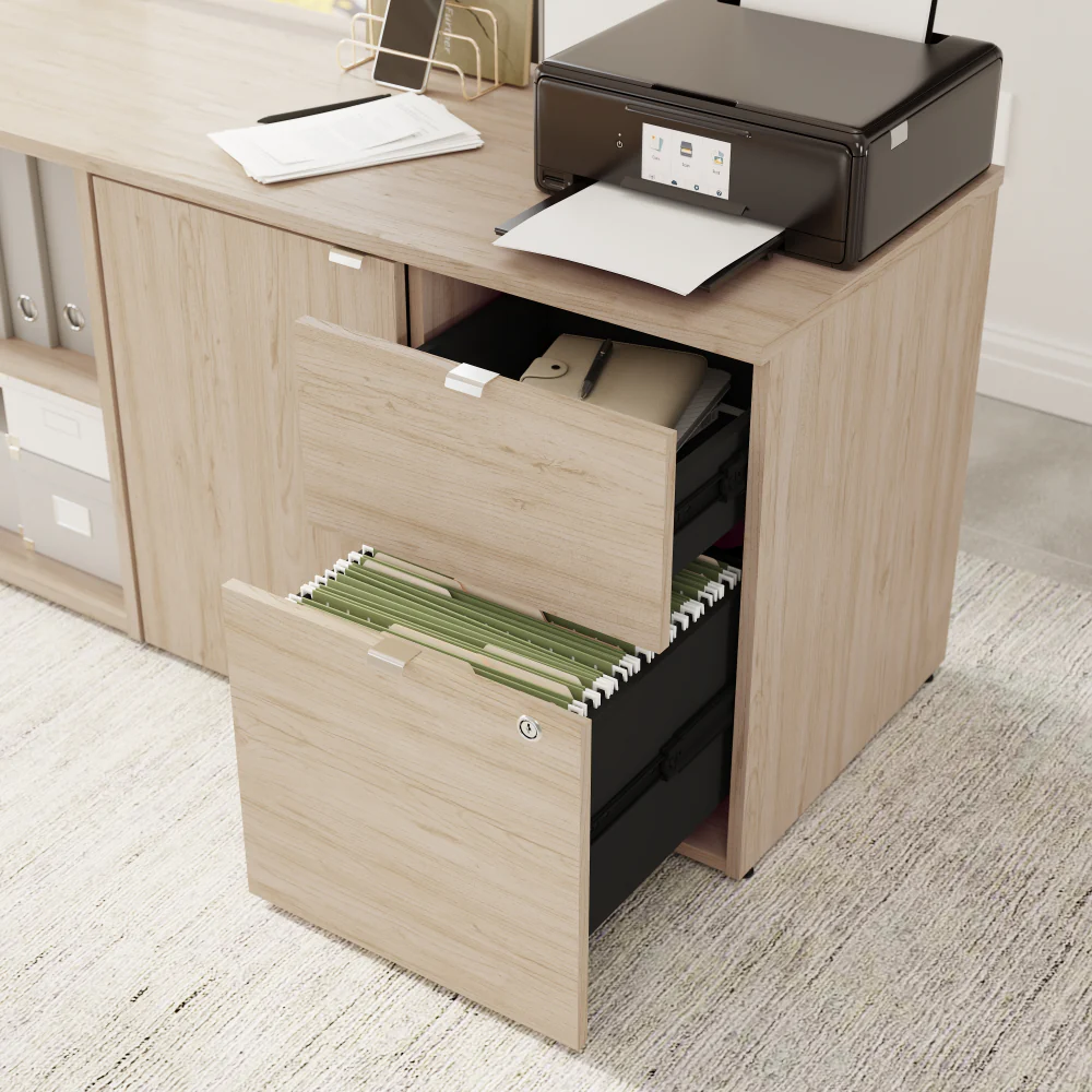 Stratus 30W Office Storage Cabinet with Drawers - Image 16