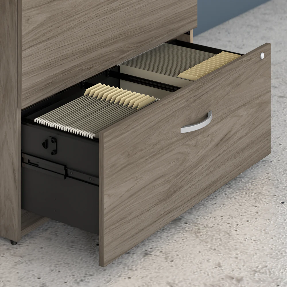 Hybrid 2 Drawer Lateral File Cabinet - Assembled - Image 18