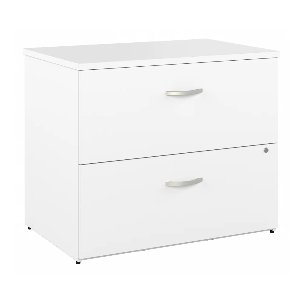 Hybrid 2 Drawer Lateral File Cabinet - Assembled - Image 29