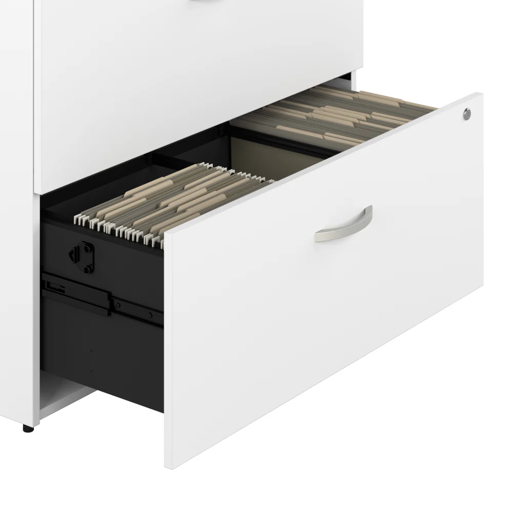 Office in an Hour 2 Drawer Lateral File Cabinet - Image 4