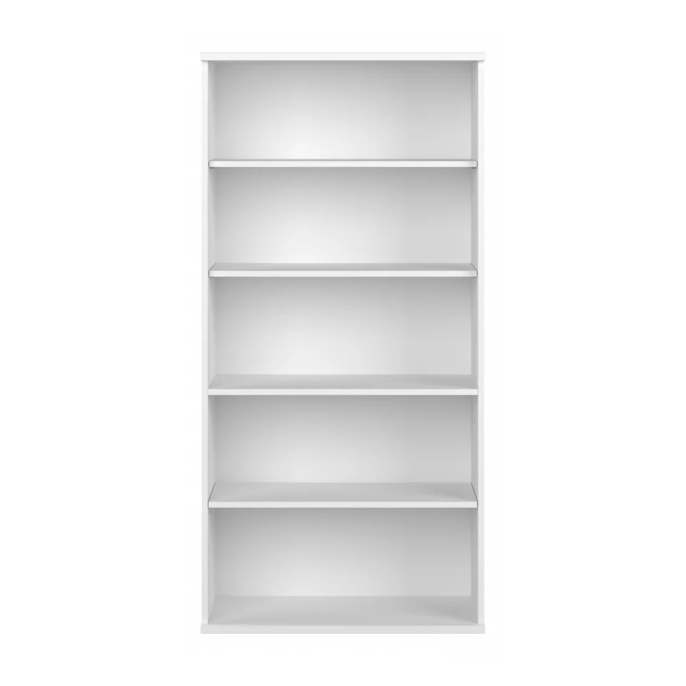 Hybrid Tall 5 Shelf Bookcase - Image 3