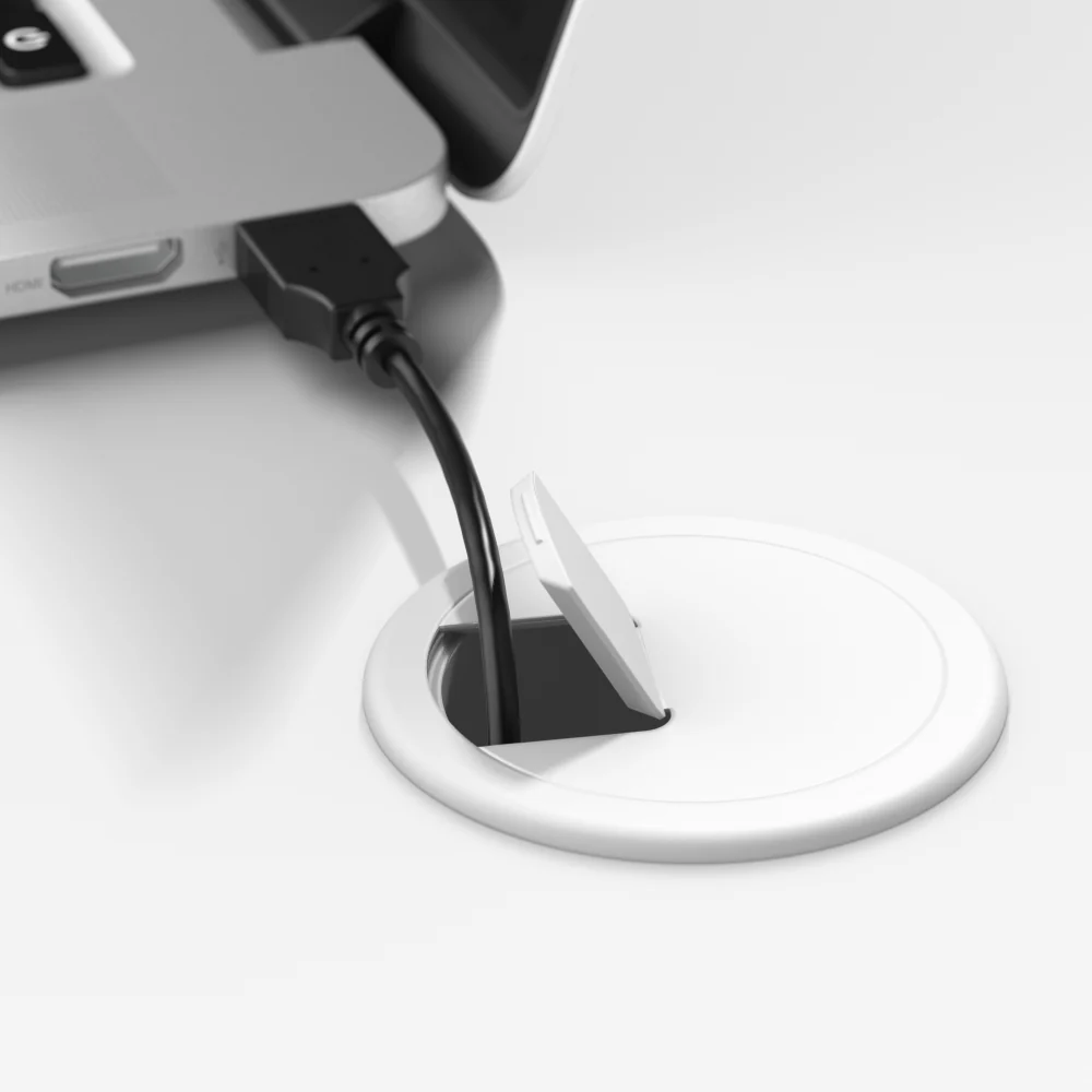 Echo L Shaped Bow Front Desk with Mobile File Cabinet - Image 19