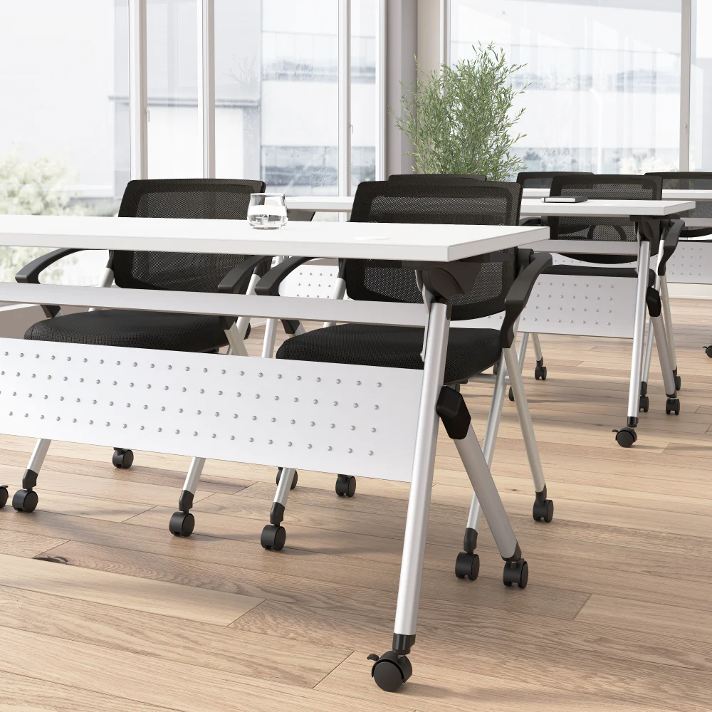 Envision 60W Folding Training Table with Powered Grommets - Image 10