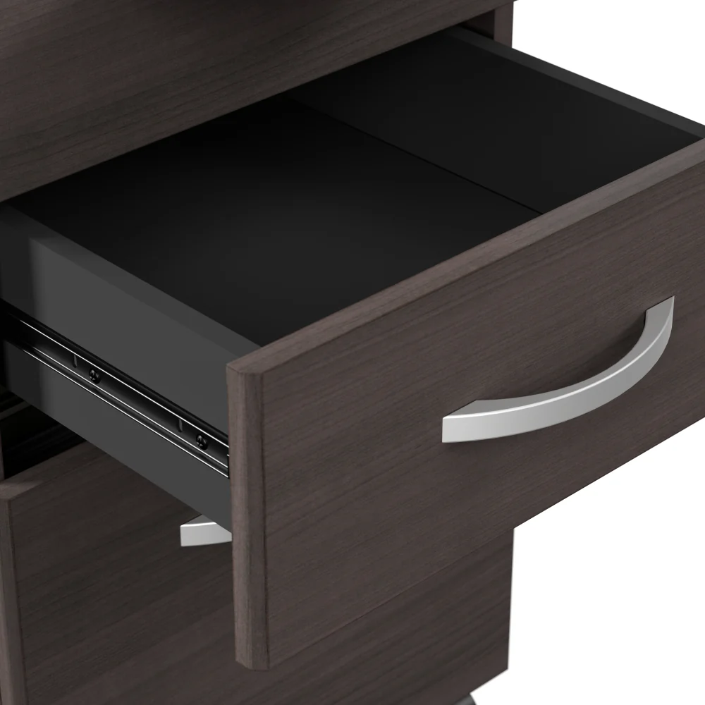 Arrive 60W x 30D Reception Desk with Shelf and Mobile File Cabinet - Image 14