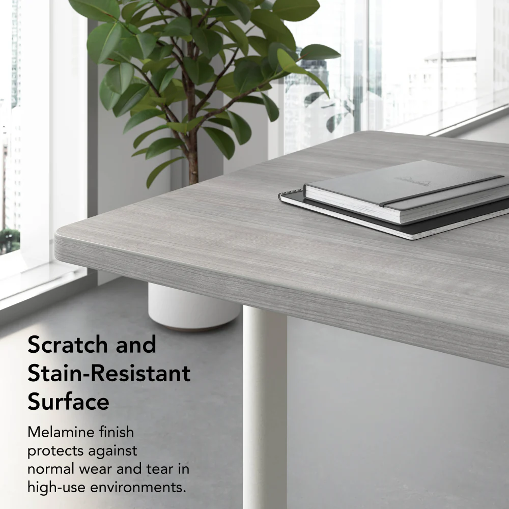 Synergy 60-inch Rectangle Modular Office Conference Table - Image 13
