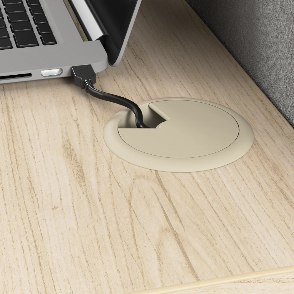 Office in an Hour 65W x 33D Straight Cubicle Desk - Image 33