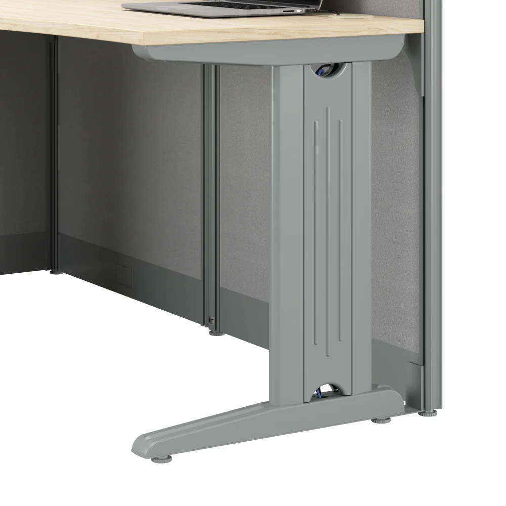 Office in an Hour 65W x 33D Straight Cubicle Desk - Image 34