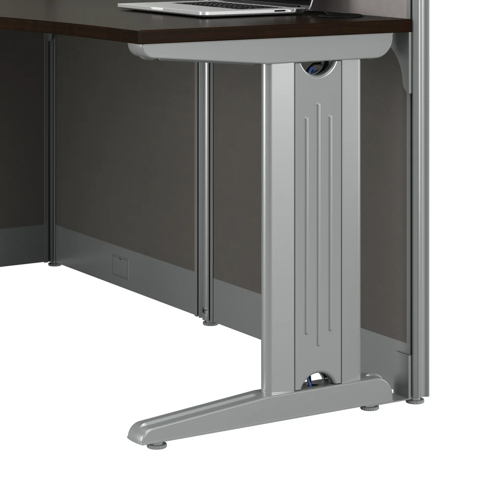 Office in an Hour 65-inch L Shaped Cubicle Desk - Image 24