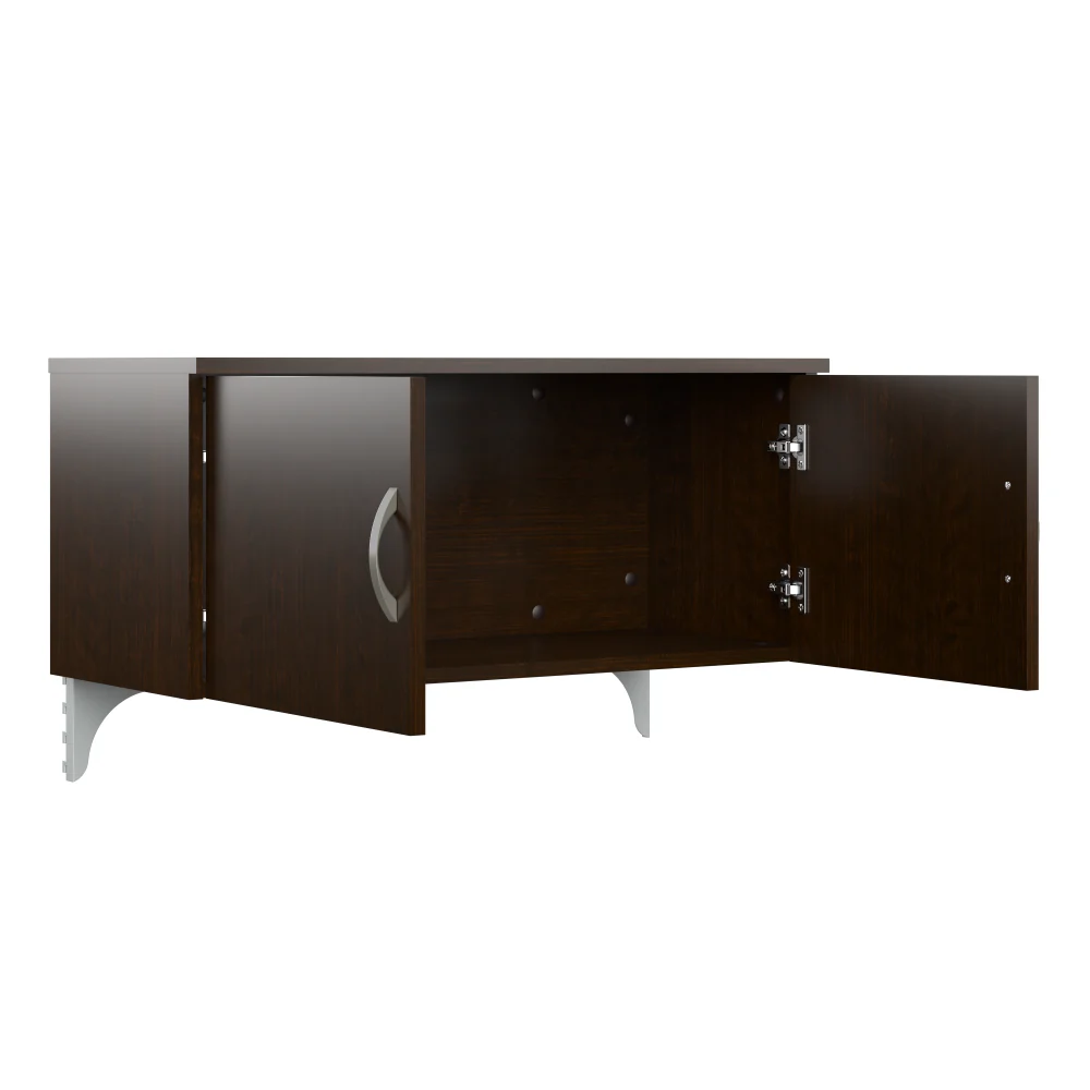 Office in an Hour 65W L Shaped Cubicle Desk with Storage, Drawers, and Organizers - Image 5