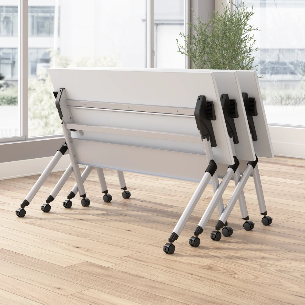Envision 72W Folding Training Table with Powered Grommets - Image 11