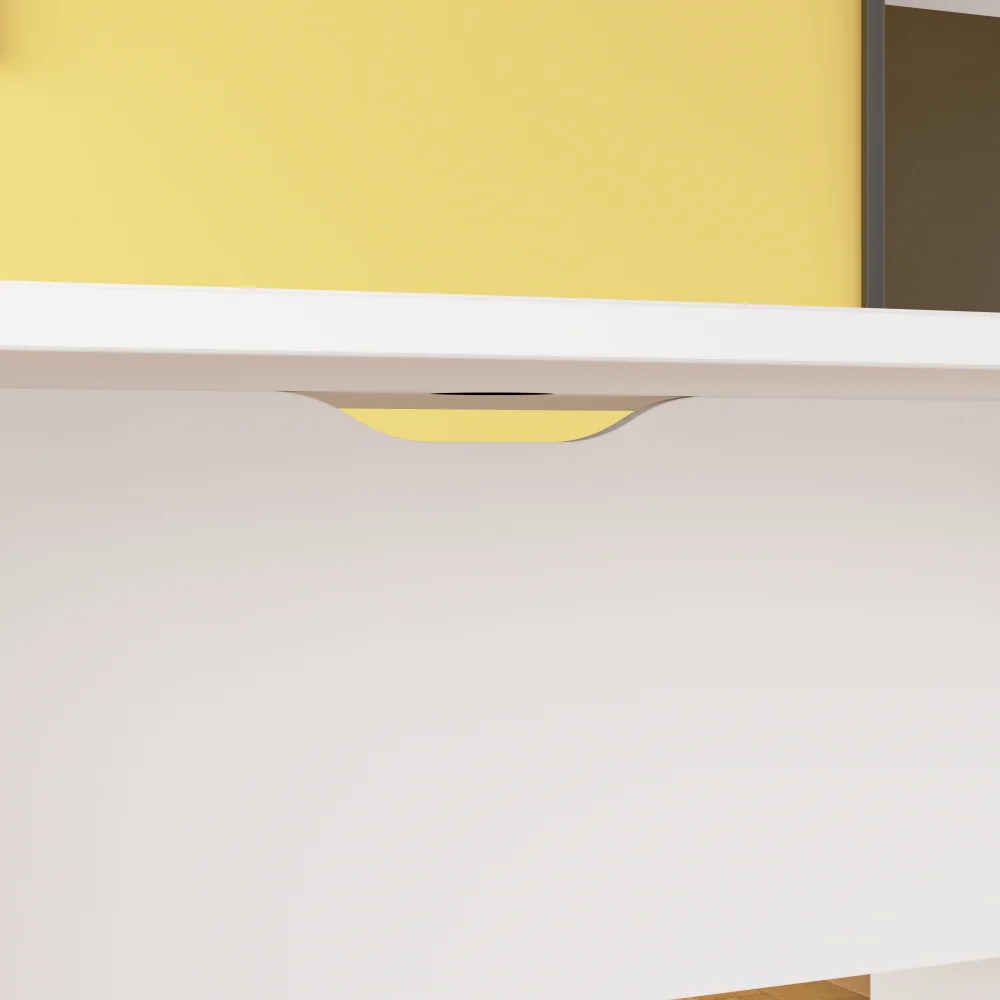96-inch Office Conference Table with Wood Base - Image 5