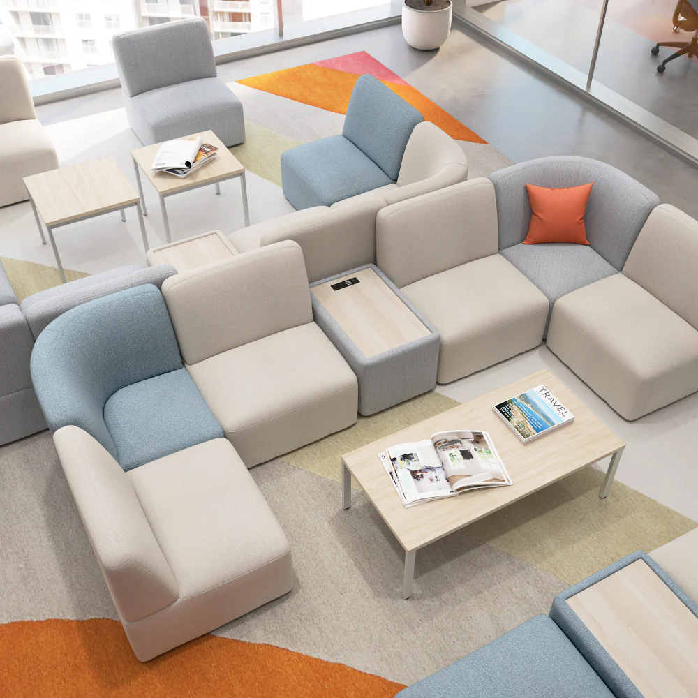 Assemble Modular Armless Lounge Chair - Image 5