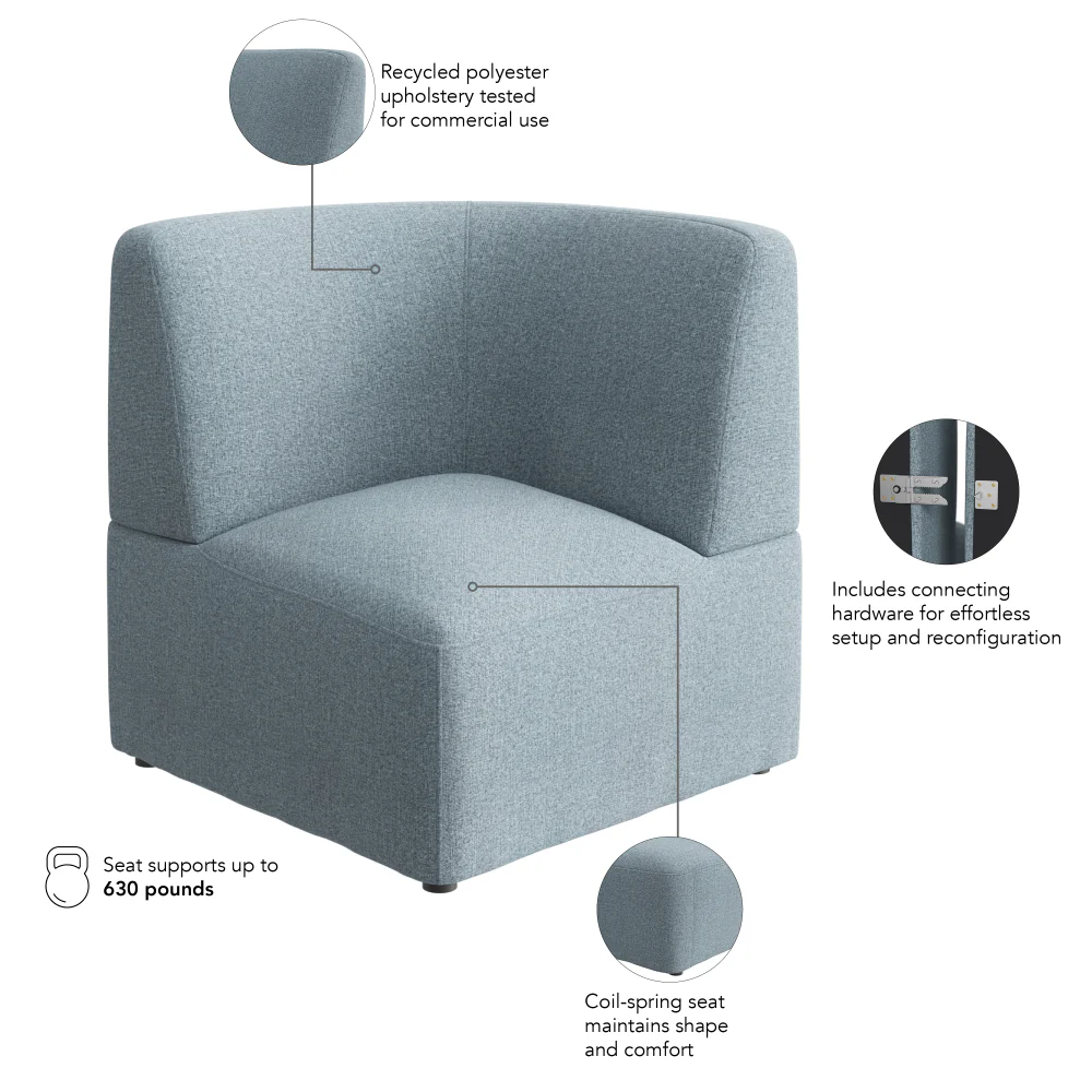 Assemble Modular Corner Lounge Chair - Image 14