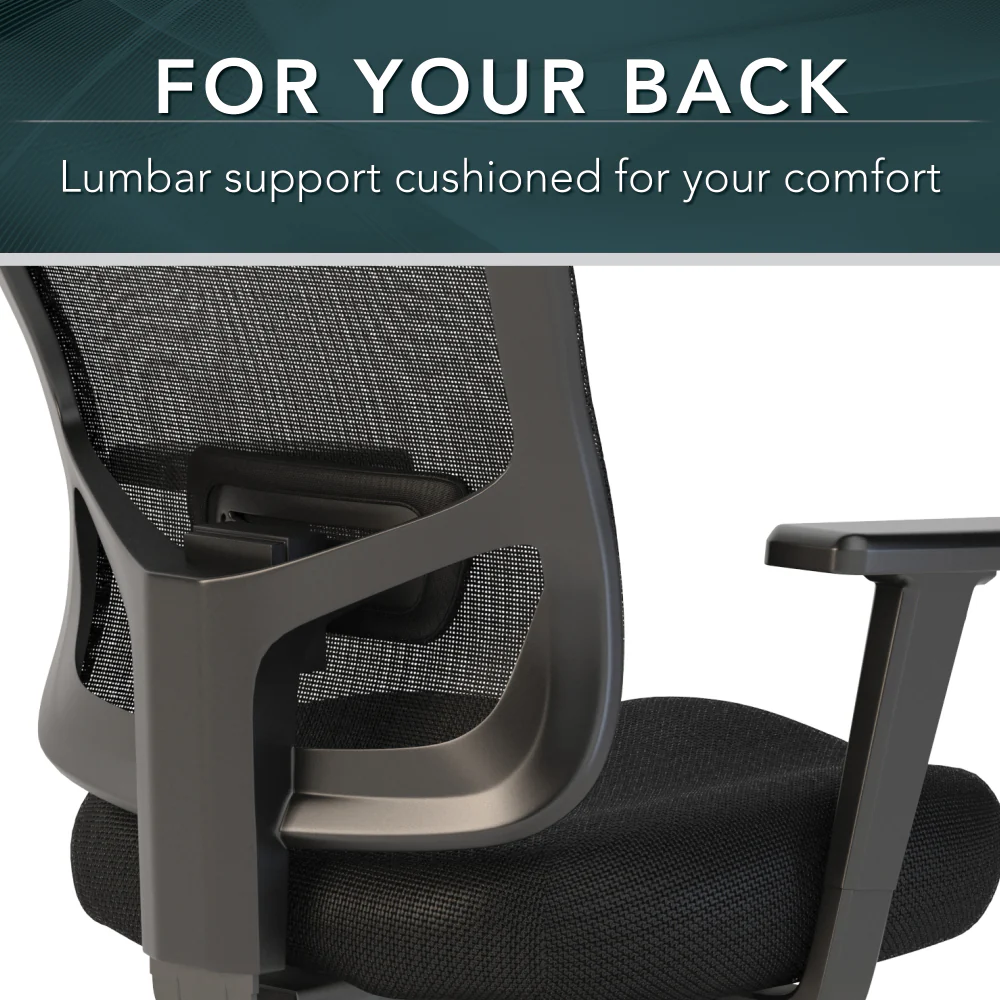 Custom Comfort High Back Multifunction Mesh Executive Office Chair - Image 8