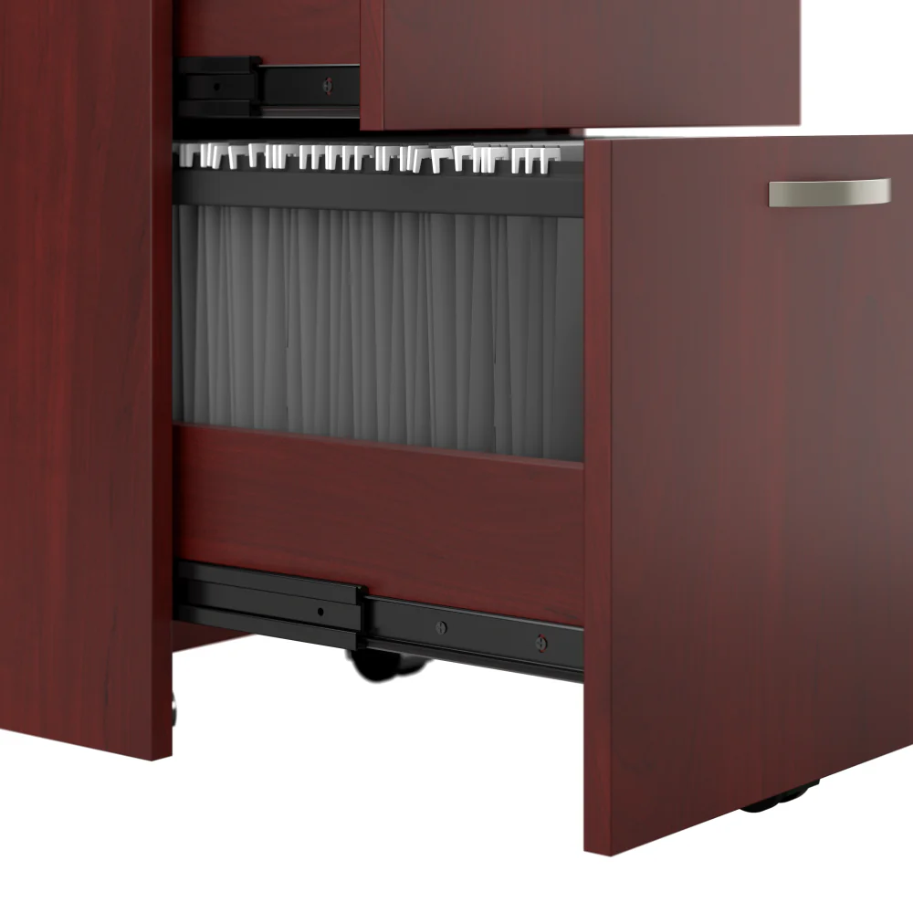 Office in an Hour Cubicle Storage with Cabinet, Drawers, Paper Tray, and Pencil Holder - Image 4